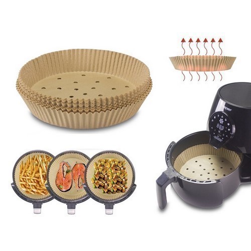 SET 100 PAPELES FREIDORA AIRE BEPER 103ACC001 20CM